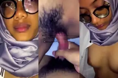 Bokep Indo Ngentot Jilbab Kacamata WOT Lumer Brutal